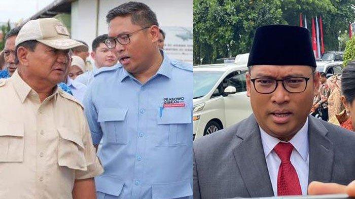 Kolase foto Sudaryono Mantan Aspri Prabowo Subianto yang Dilantik Jadi Wamentan.