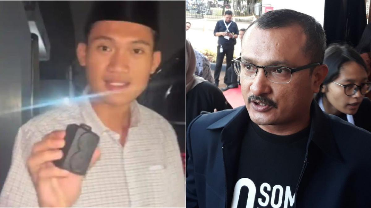 ALAT PELACAK - (kanan) Ferdinand Hutahaean sebut Tiyo Ardianto (kiri) NPD gegara alat pelacak di mobilnya, malah keceplosan bongkar cara penguasa melacak seseorang