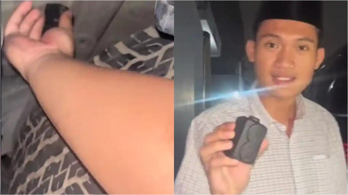 KETUA BEM UGM - Viral Ketua BEM UGM 2025, Tiyo Ardianto menemukan alat pelacak di mobilnya