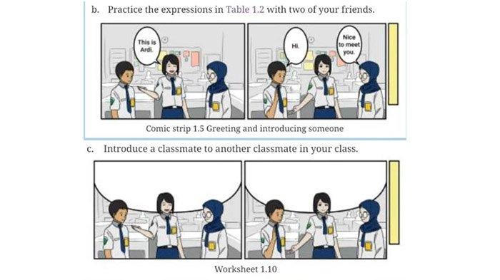 Practice the expressions in Table 1.2 with two of your friends.