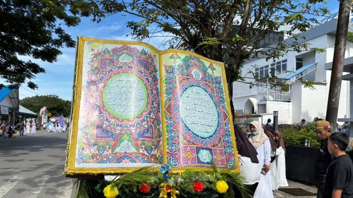 GEMA MUHARRAM - Pelaksanaan Pawai 1 Muharram 1448 Hijriah di Tanjung Selor. Diikuti Ratusan Peserta dari berbagai elemen mulai dari tingkat usia sekolah hingga majelis ta'lim, Selasa (16/6/2026)