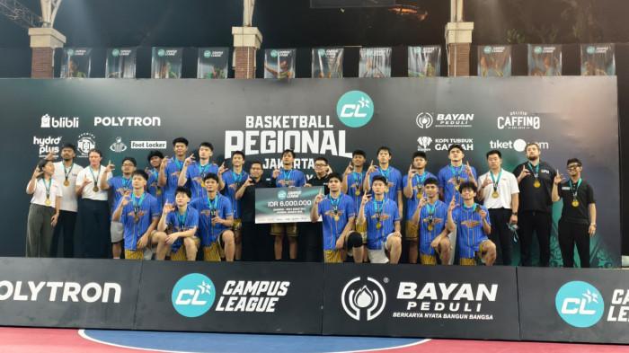 Tim basket putra dan putri Eagles Universitas Pelita Harapan (UPH) kembali menunjukkan kualitasnya di level mahasiswa pada ajang Campus League Basketball Regional Jakarta 2026.