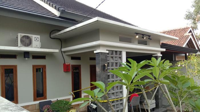 Rumah milik Yogi Saleh (40), Kepala Bidang Pengelolaan Aset Daerah BKAD Kabupaten
