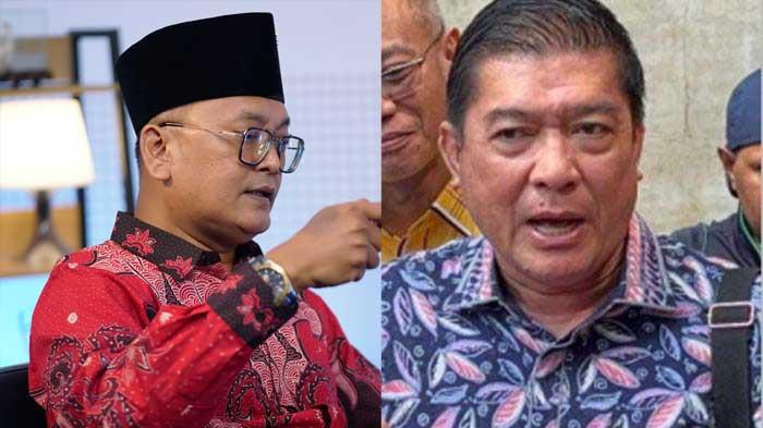 SILFESTER DILINDUNGI - Kolase foto Guntur Romli (kiri) dan Silfester Matutina (kanan). Guntur Romli Curiga Kejari Jaksel Diduga Lindungi Silfester Matutina,