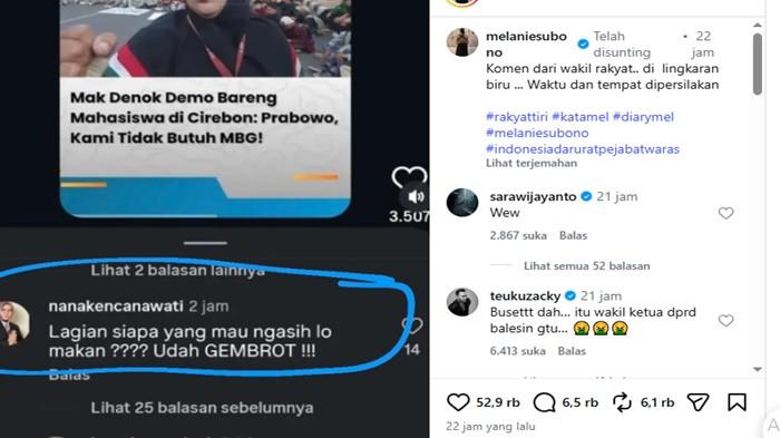 Nana Kencanawati viral setelah kedapatan melontarkan kalimat diduga hinaan kepada