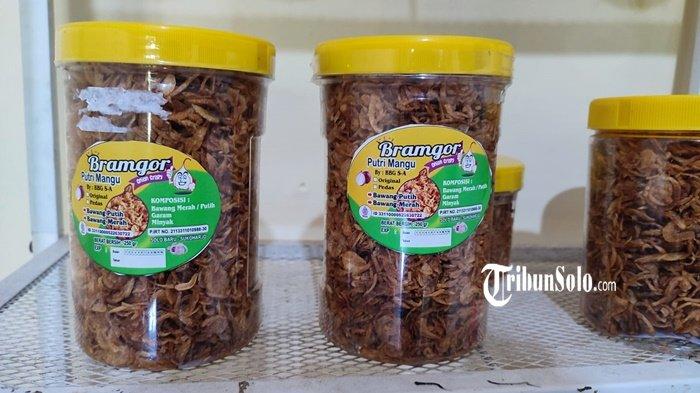 UMKM SOLO RAYA - Produk Bramgor Putri Mangu yang didisplay di Madegondo, Grogol, Sukoharjo, pada Jumat (1/5/2026). Begini perjalanan inspiratif Bramgor Putri Mangu hingga bisa tembus pasar dunia.