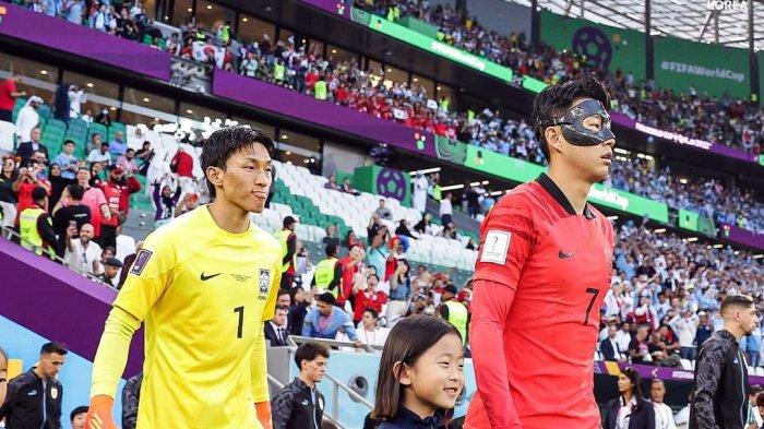 Bintang Tottenham Hotspur, Son Heung Min bersama timnas Korea Selatan