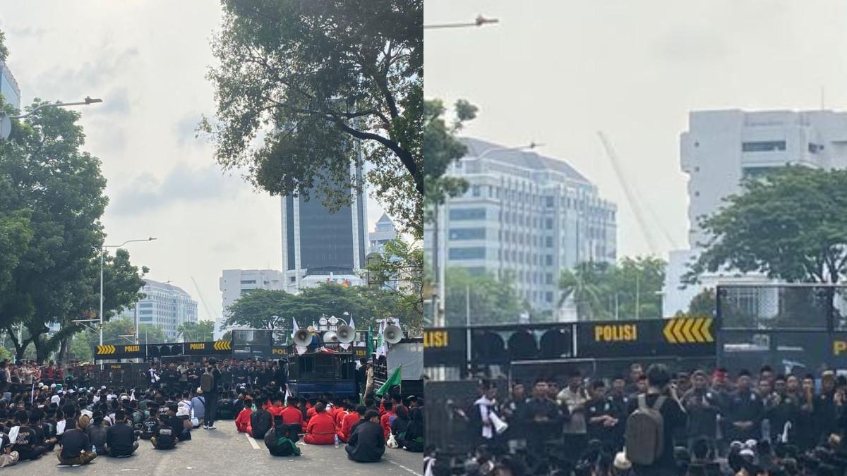 Warga Jakarta diimbau waspada terhadap potensi kemacetan akibat dua aksi demonstrasi pada Jumat, 12 Juni 2026. Pengendara diminta hindari Bundaran HI.
