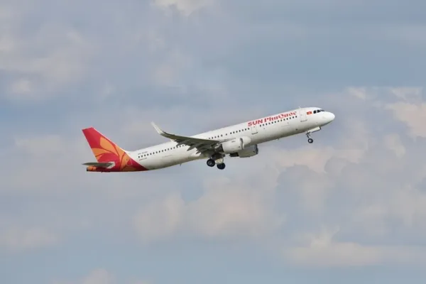 सन फुक्वोक एअरवेजचे विमान. फोटो सौजन्य सन ग्रुप