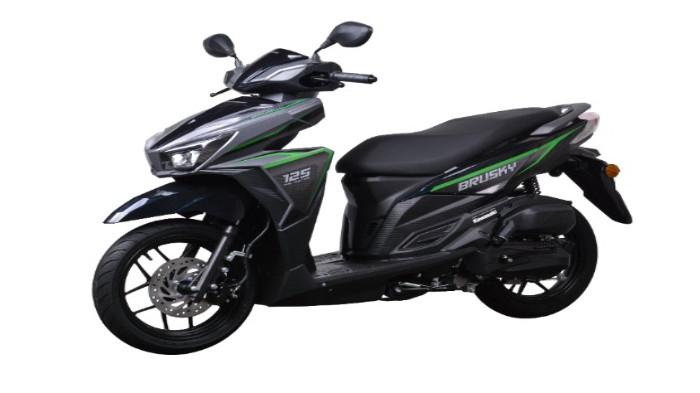 Motor skutik Kawasaki Modenas Brusky 125 (1)