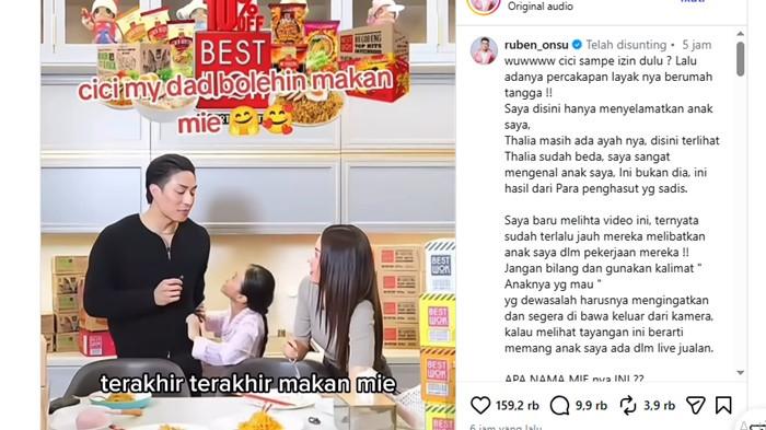 Ruben Onsu lagi-lagi meluapkan amarahnya yang sangat teramat setelah mendapati