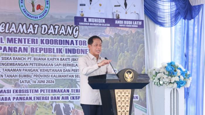 Foto Sambutan Wakil Menteri Koordinator (Wamenko) Bidang Pangan 2