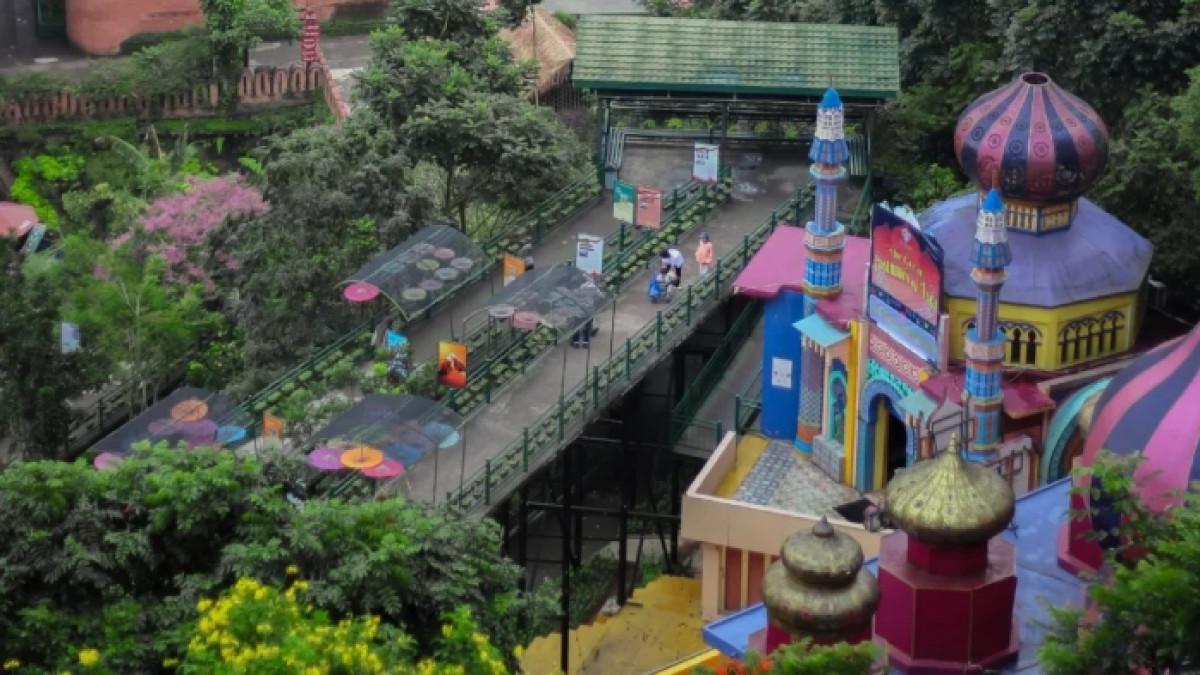 The Great Asia Africa, tempat wisata instagramable di Lembang Bandung, Jawa Barat.