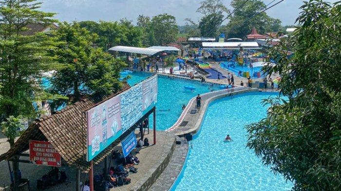 WISATA KLATEN - Pemandangan Umbul Pelem di Desa Wunut, Kecamatan Tulung, Klaten, dari atas beberapa waktu lalu. Desa Wunut adalah salah satu desa di Klaten yang punya kisah menarik.