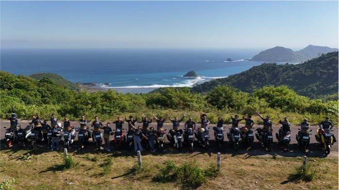 3MTBN - Yamaha kembali melanjutkan perjalanan MAXi Tour Boemi Nusantara (MTBN)