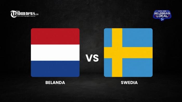 BELANDA DAN SWEDIA - Ilustrasi bendera Belanda dan Swedia terkait persaingan di Piala Dunia 2026.