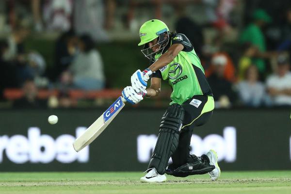 Harmanpreet Kaur became the first Indian player to land an overseas contract when she was signed by Sydney Thunder in the Women’s Big Bash League in 2016.