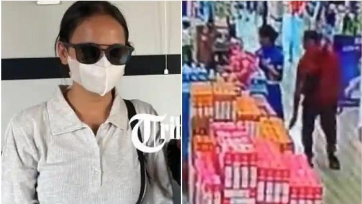 KASUS PELECEHAN - (Kiri) Seorang pegawai swalayan di Solo laporkan dugaan pelecehan yang ia alami ke Mapolresta Solo, Kamis (18/6/2026).