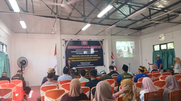 Kerukunan Keluarga Sulawesi Selatan (KKSS) Mapanget menggelar Musyawarah