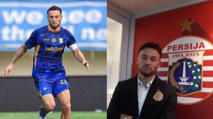 MARC KLOK DI PERSIJA DAN PERSIB - Gelandang Marc Klok pernah memperkuat dua tim besar di Indonesia Persija Jakarta dan Persib Bandung.
