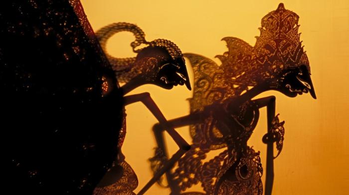WAYANG KULIT- Ilustrasi wayang kulit yang merupakan kesenian masyarakat Jawa.
