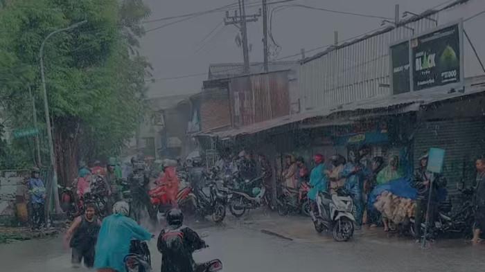 Pasar Asem Simo Banjir