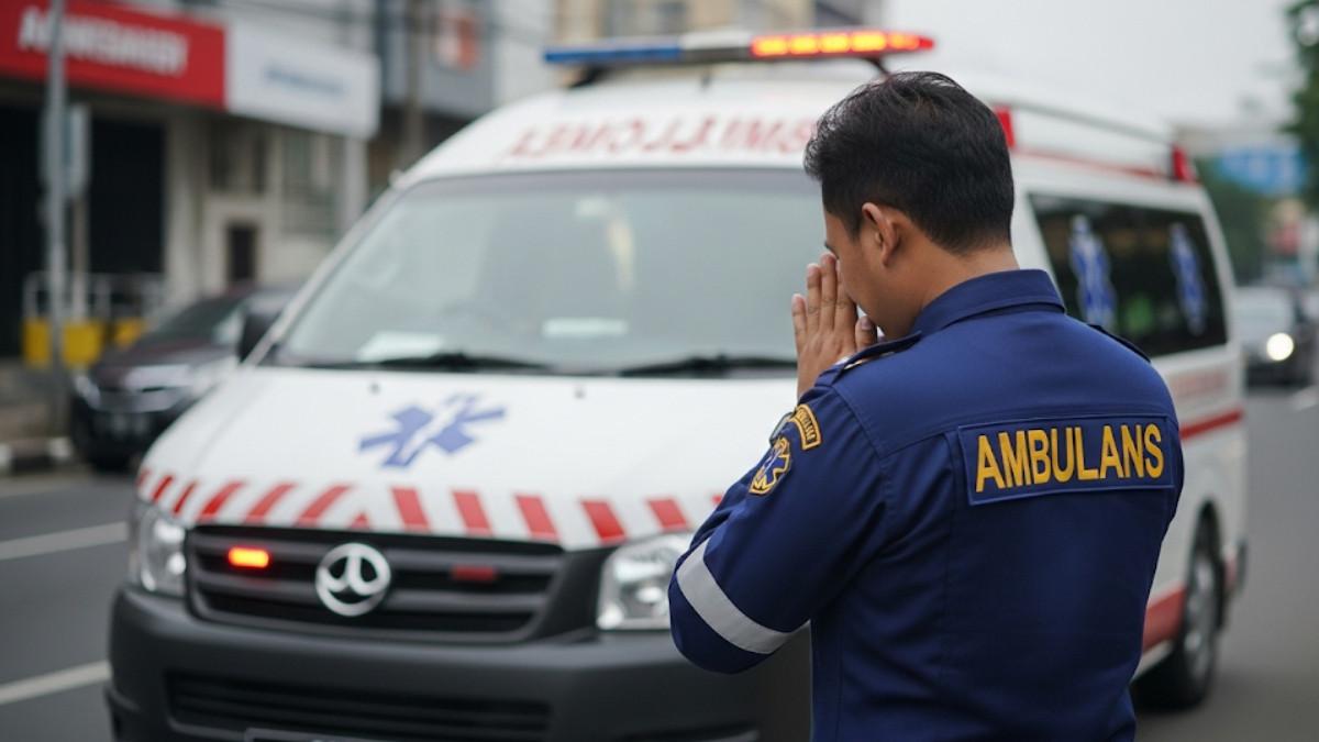 BERITA KARANGANYAR - Ilustrasi sopir ambulans. 