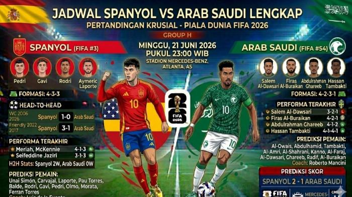 SPANYOL VS ARAB SAUDI