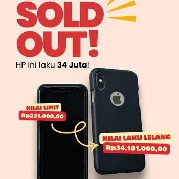 Tangkapan layar akun IG Lelang KPK