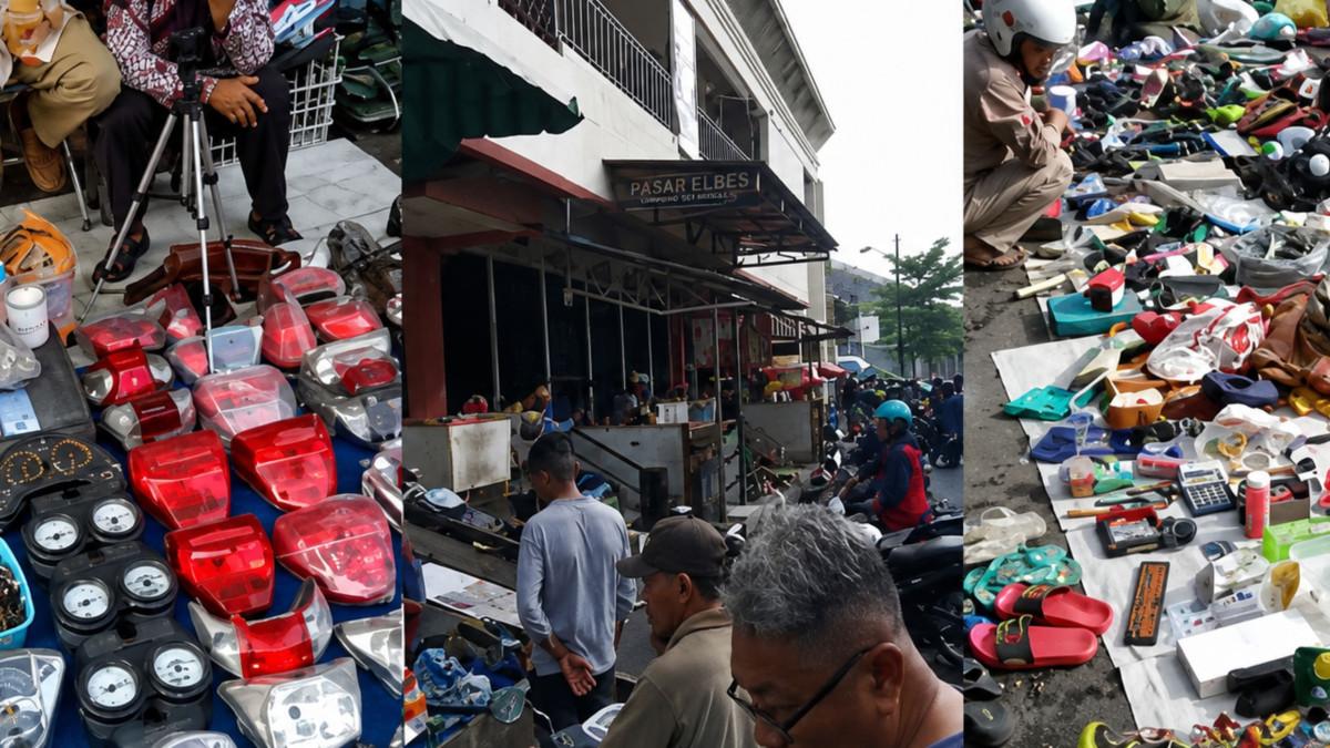 PASAR ELPABAS SOLO - Pasar Elpabes Solo jadi surga klitikan dengan koleksi elektronik, pakaian, perkakas, hingga barang antik berharga terjangkau.