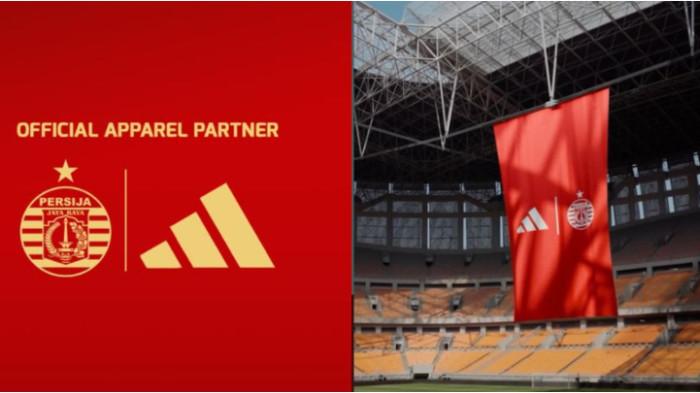 Persija Jakarta secara resmi menjalin kerja sama dengan Adidas Indonesia.