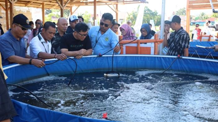 Wakil Bupati Bolaang Mongondow Dony Lumenta di Penas Gorontalo