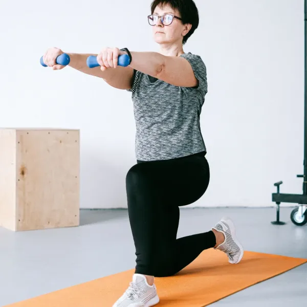 woman who will live longer because she stays active