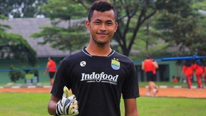 Kiper Persib Bandung U-19 dan Timnas U-19 Indonesia, Aqil Savik.
