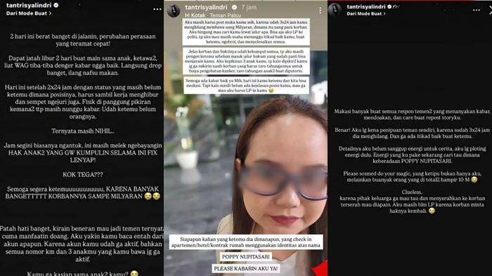 TANTRI KOTAK DITIPU - Penyanyi Tantri Syalindri atau dikenal Tantri Kotak membawa kabar kurang menyenangkan setelah menjadi korban penipuan.