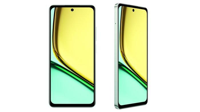 Desain layar realme C67