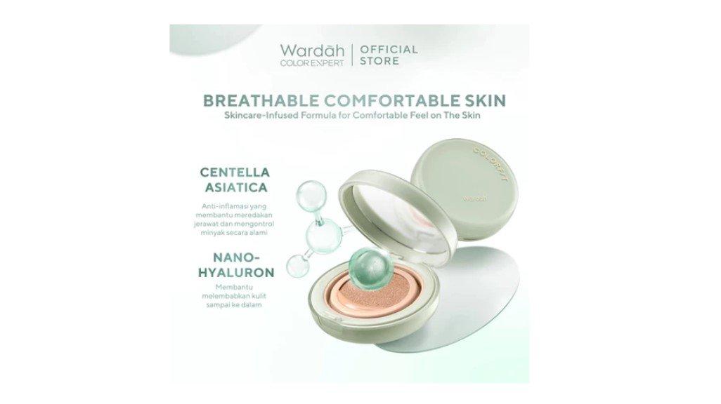 WARDAH Cushion Matte Colorfit 5D Blur Cloud Cushion Matte