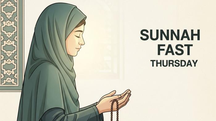 ILUSTARSI AI- Puasa sunah Kamis,  Puasa Kamis adalah ibadah sunah yang dianjurkan dalam Islam.  Jika dikerjakan, puasa ini akan mendatangkan pahala, tetapi tidak berdosa jika ditinggalkan.