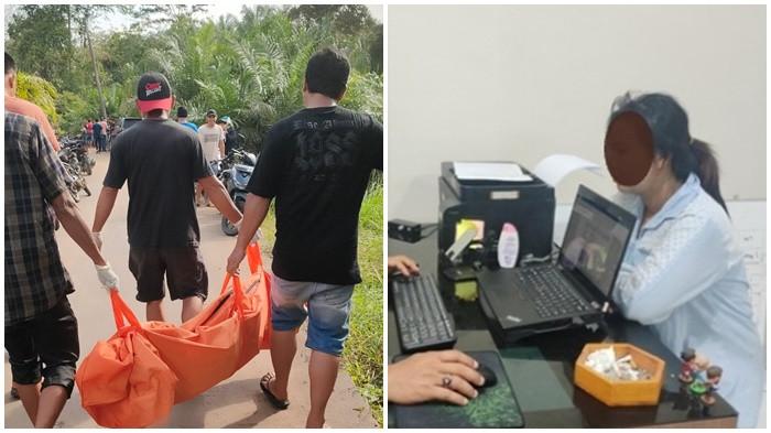 TEWAS DIRACUN PACAR- Seorang pria di Musi Rawas tewas diracun pacar (kanan). Pelaku pembunuhnan (kiri)