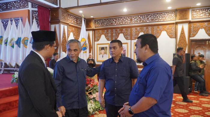 Regional  Management (RM)  PT Perkebunan Nusantara (PTPN) IV Regional IV Jambi-Sumbar, menghadiri pengukuhan Kepala Perwakilan Badan Pengawas Keuangan dan Pembangunan (BPKP) Provinsi Jambi, Selasa (23/6/2026) di rumah dinas Gubernur Jambi.