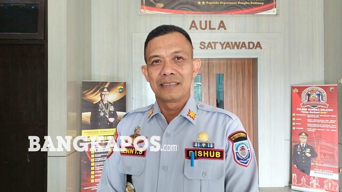 Kepala Dinas Perhubungan Kabupaten Bangka Selatan, Benny Supratama.