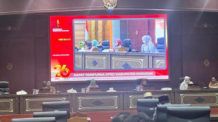 Rapat paripurna DPRD Nunukan 02 24062026