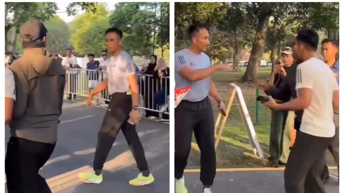 VIRAL DI MEDSOS - YOGYAKARTA - Sebuah insiden yang terjadi dalam ajang Mandiri Jogja Marathon 2026 pada Minggu (21/6/2026) menjadi viral di media sosial. Peristiwa tersebut disebut-sebut melibatkan seorang oknum perwira tinggi TNI yang diduga berpangkat Brigadir Jenderal (Brigjen).
