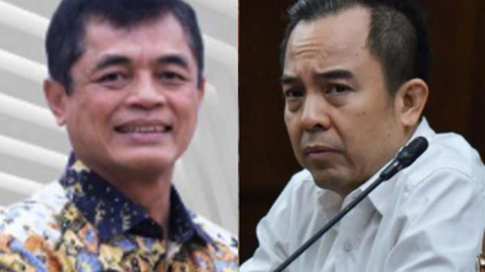 SUAP - Bos Blueray John Field (kanan) mengakui memberikan uang kepada Dirjen Bea Cukai Djaka Budhi dan sejumlah pejabat lain, untuk memuluskan import.  