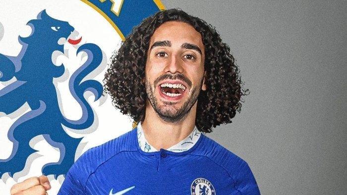 Marc Cucurella saat bergabung dengan Chelsea.