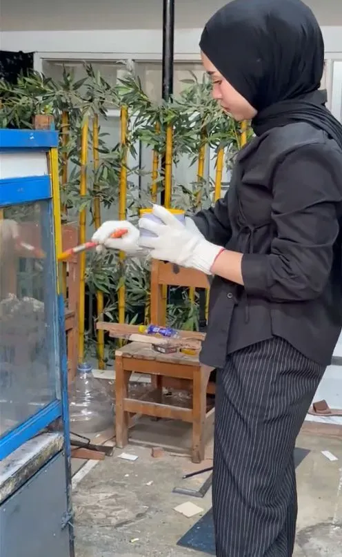 Netizen di Tiktok Renovasi Gerobak UMKM