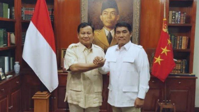 Prabowo Subianto dan Yulius Selvanus Komaling.