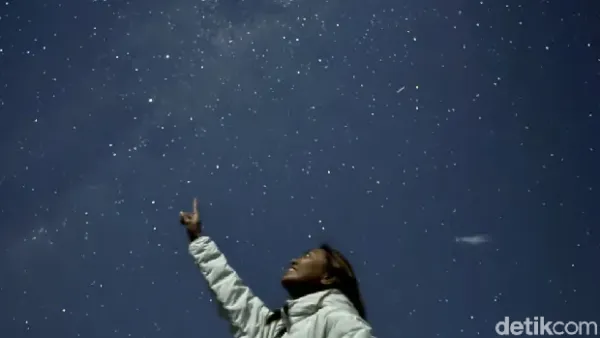 Stargazing di The Pinnacles di Australia Barat
