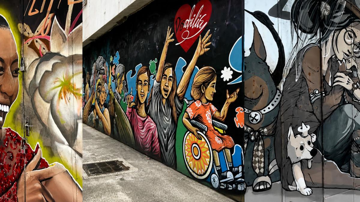 KAMPUNG KEMLAYAN SOLO - Jejak Kampung Seniman Keraton yang Berubah Jadi Galeri Seni Jalanan.