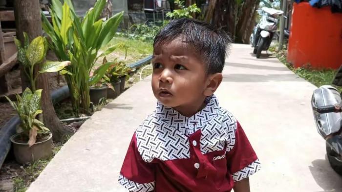 Potret Shafawan Dhaffa Alfendra (2 tahun 8 bulan), semasa hidupnya.